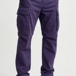 Harrington Oxford | Men's Overalls Cotton Loose Fit Tactical Pants with Elastic Waist Harrington Oxford