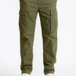 Harrington Oxford | Men's Overalls Cotton Loose Fit Tactical Pants with Elastic Waist Harrington Oxford