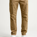 Harrington Oxford | Men's Overalls Cotton Loose Fit Tactical Pants with Elastic Waist Harrington Oxford