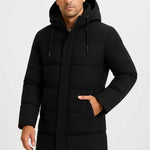 Harrington Oxford | Men's Waterproof Puffer Jacket Insulated Black Harrington Oxford