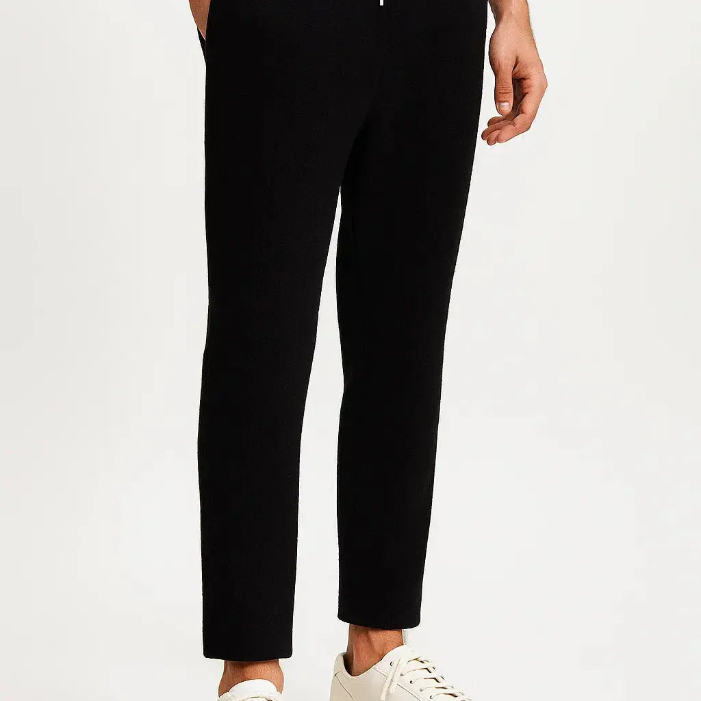 Harrington Oxford | Men's Pants Merino Wool High Waist Thick Casual Warm Harrington Oxford