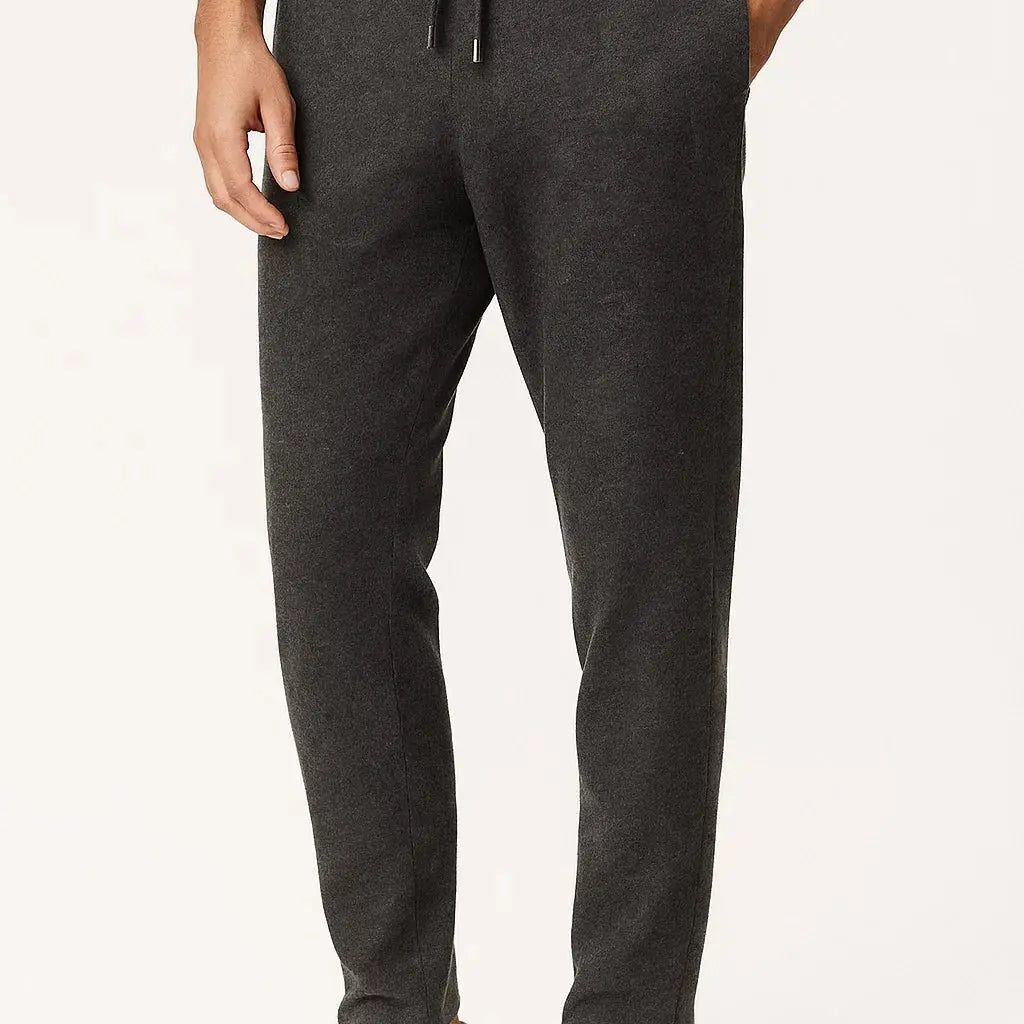Harrington Oxford | Men's Pants Merino Wool High Waist Thick Casual Warm Harrington Oxford