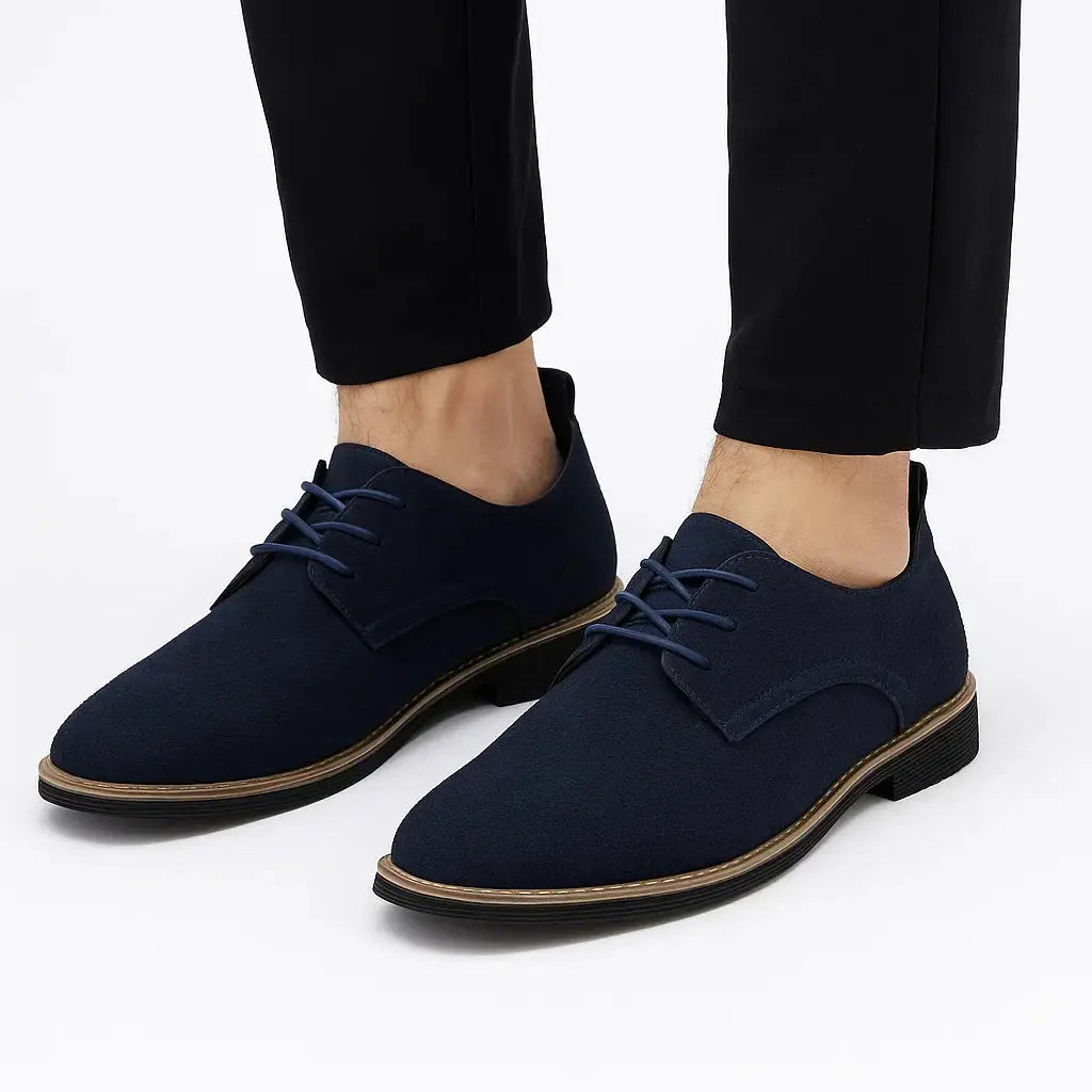 Harrington Oxford | Men's Oxford Shoes Suede Leather Lace-Up Business Casual Harrington Oxford
