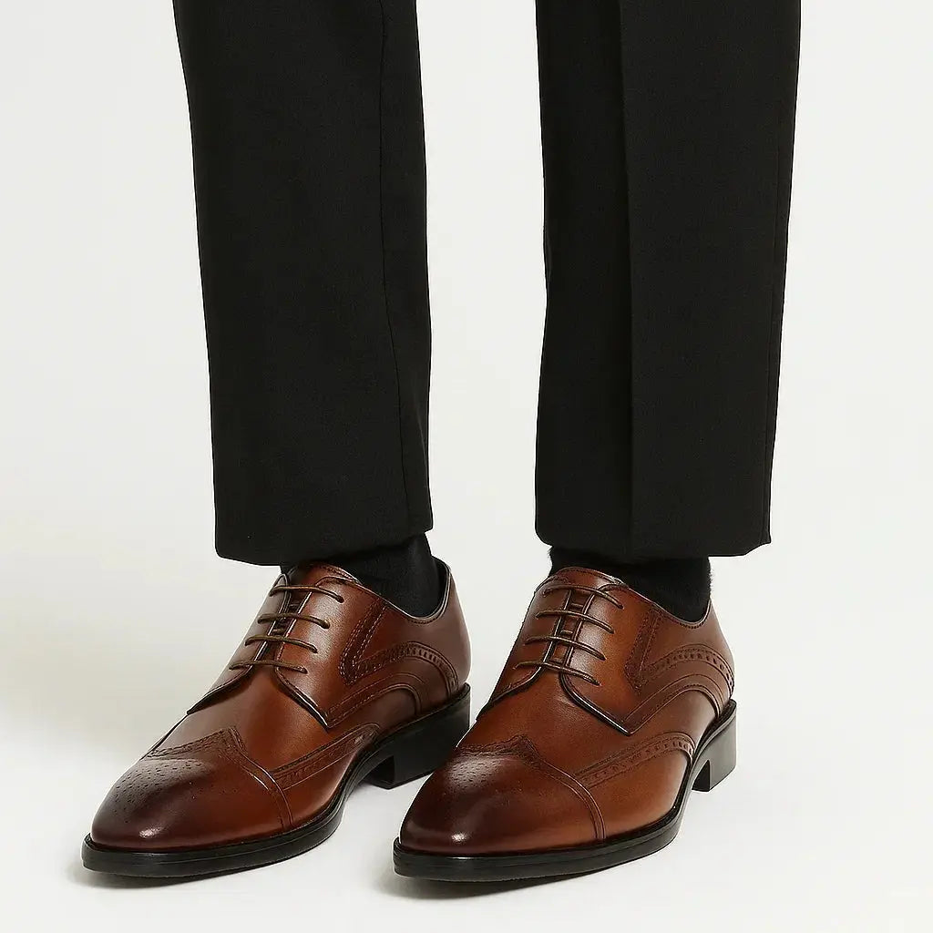 Harrington Oxford | Men's Dress Shoes Genuine Leather Oxford Formal Footwear Harrington Oxford