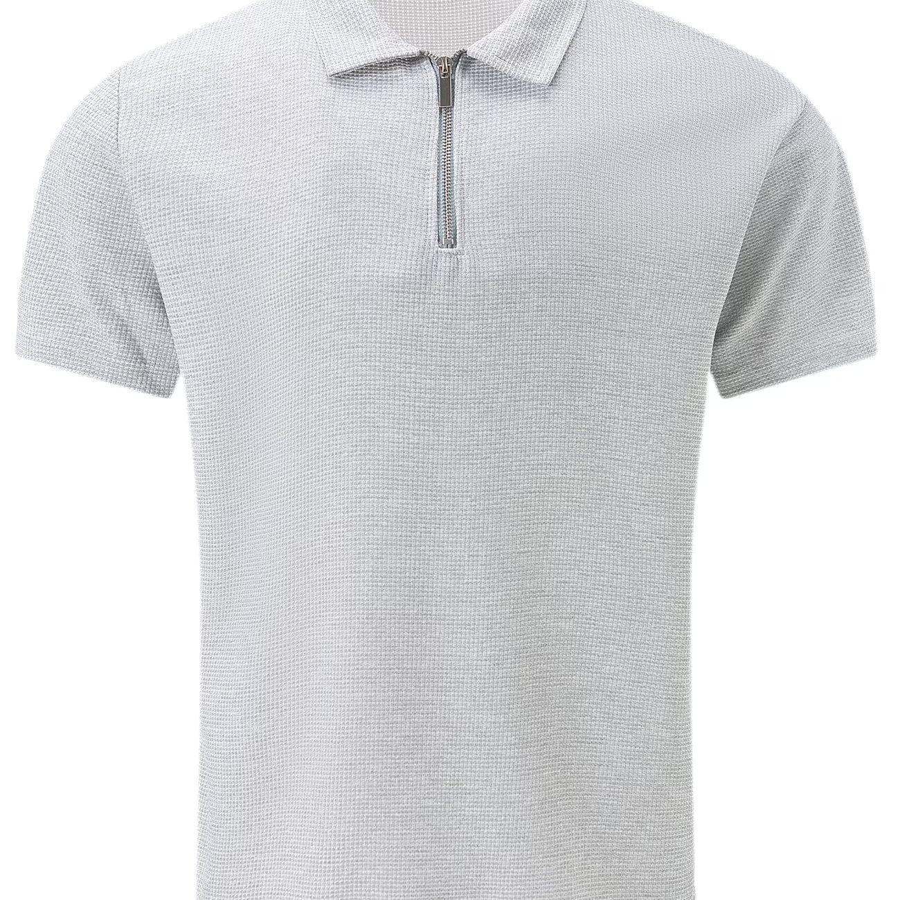Harrington Oxford | Zip Polo Shirt For Men