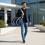 HARRINGTON OXFORD | CANVAS BARREL BAG FOR MEN Harrington Oxford