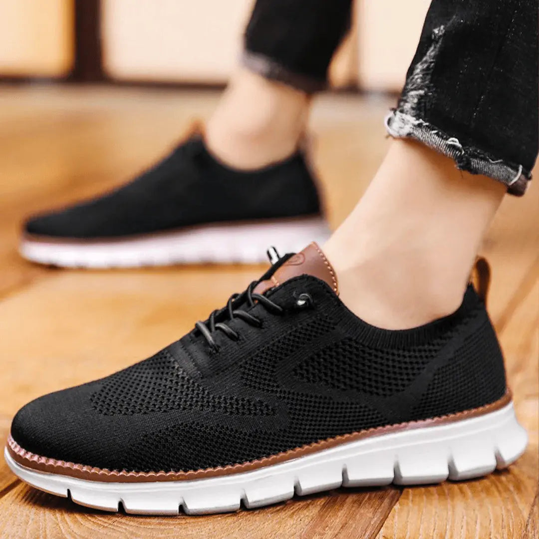 Harrington Oxford | Men’s Ultra-Cushioned Breathable Knit Sneakers Harrington Oxford