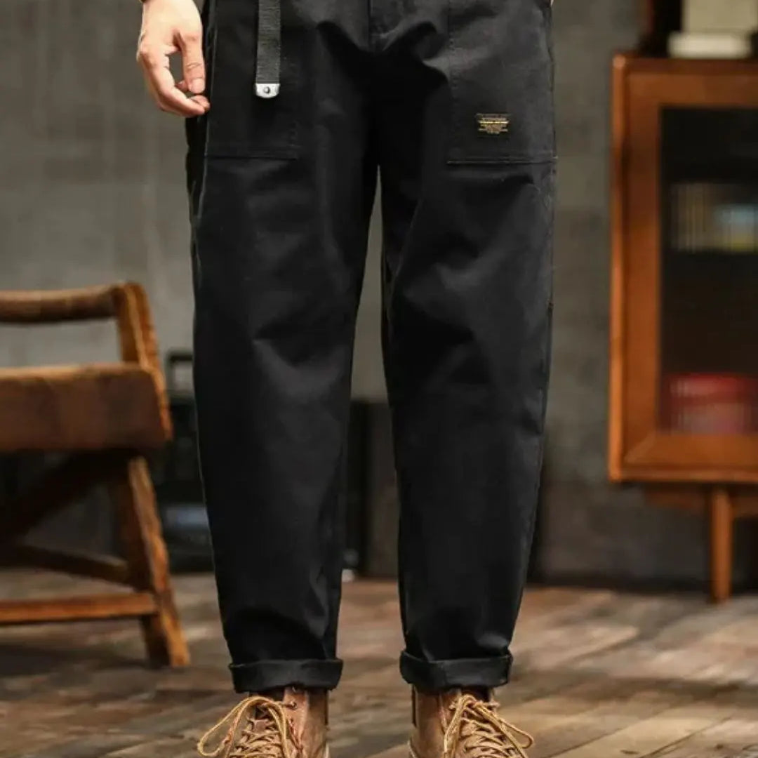 Harrington Oxford | Men's Rugged Cargo Trousers with Pocket Panels Harrington Oxford
