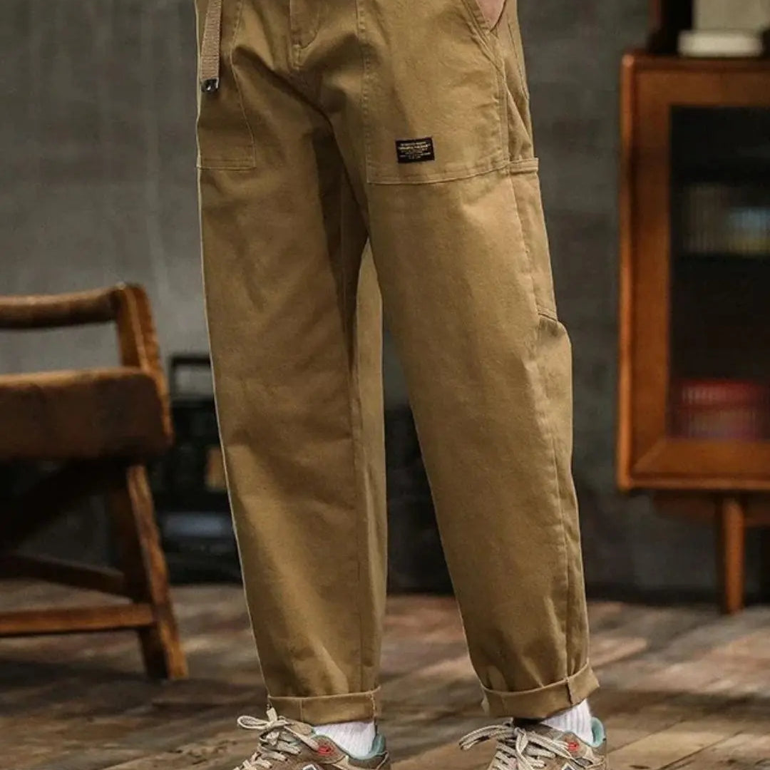 Harrington Oxford | Men's Rugged Cargo Trousers with Pocket Panels Harrington Oxford