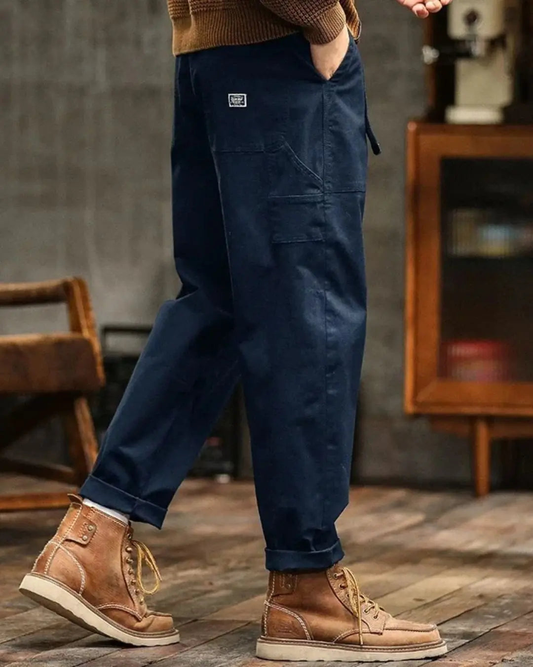 Harrington Oxford | Men's Rugged Cargo Trousers with Pocket Panels Harrington Oxford