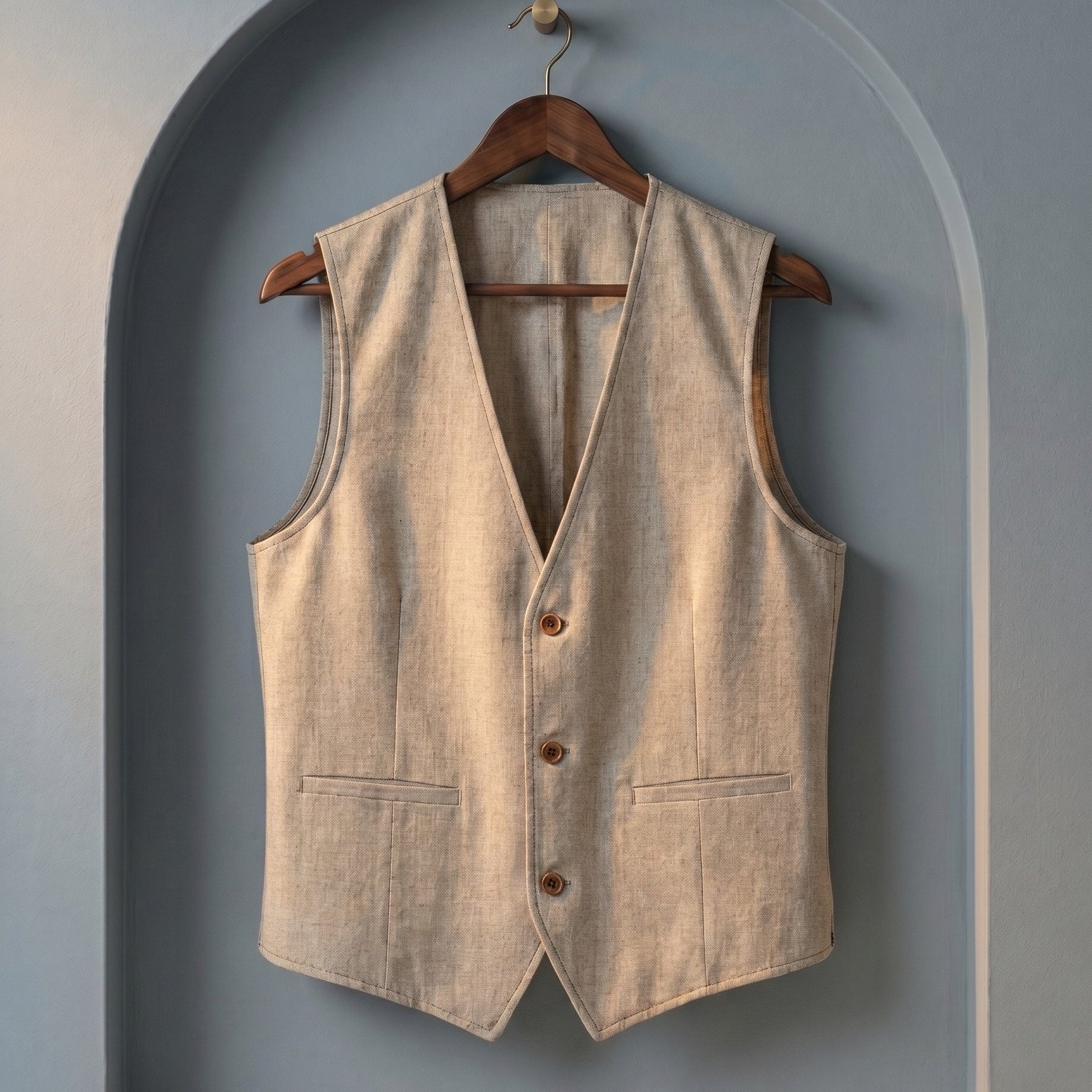 Harrington Oxford | V Neck Waistcoat For Men