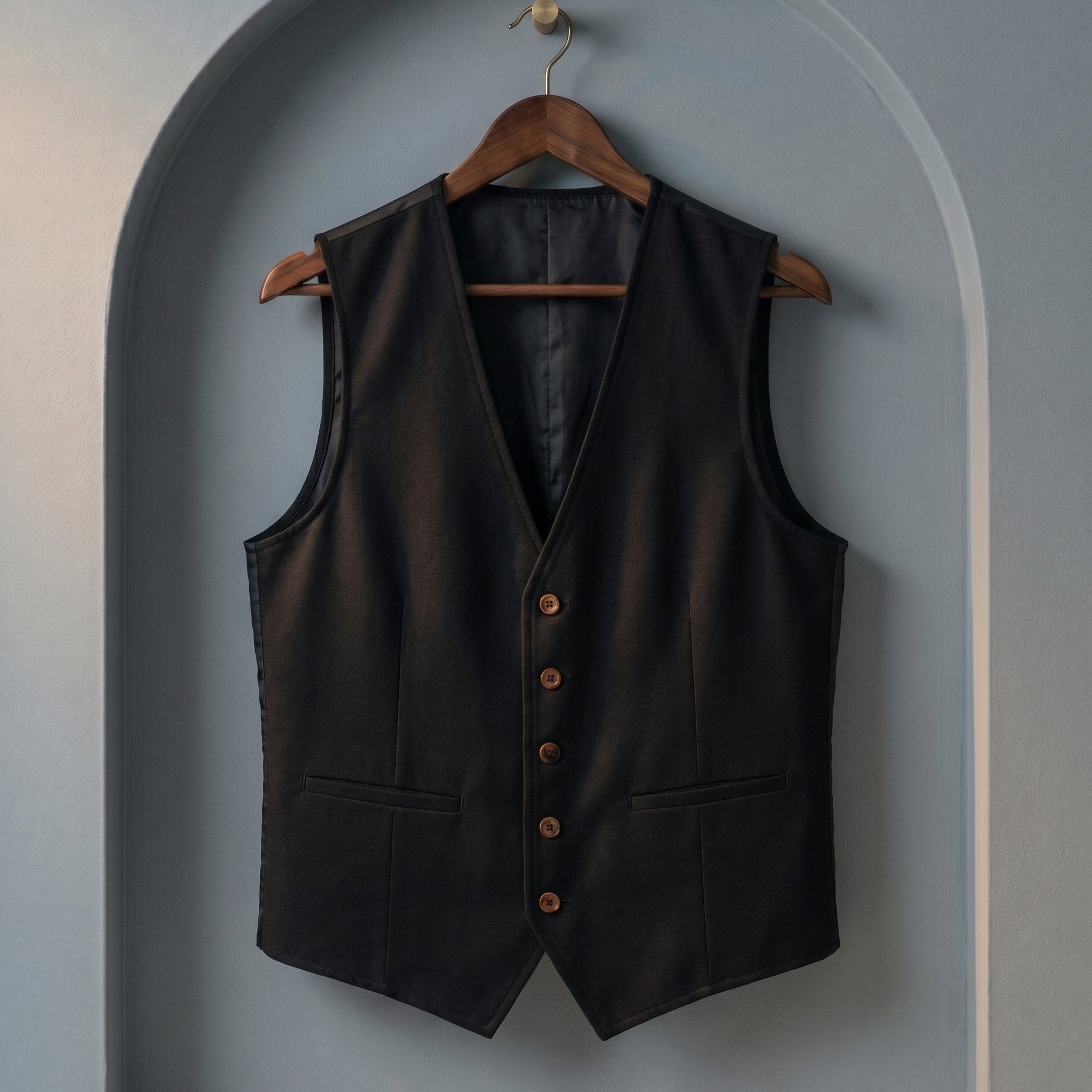 Harrington Oxford | V Neck Waistcoat For Men