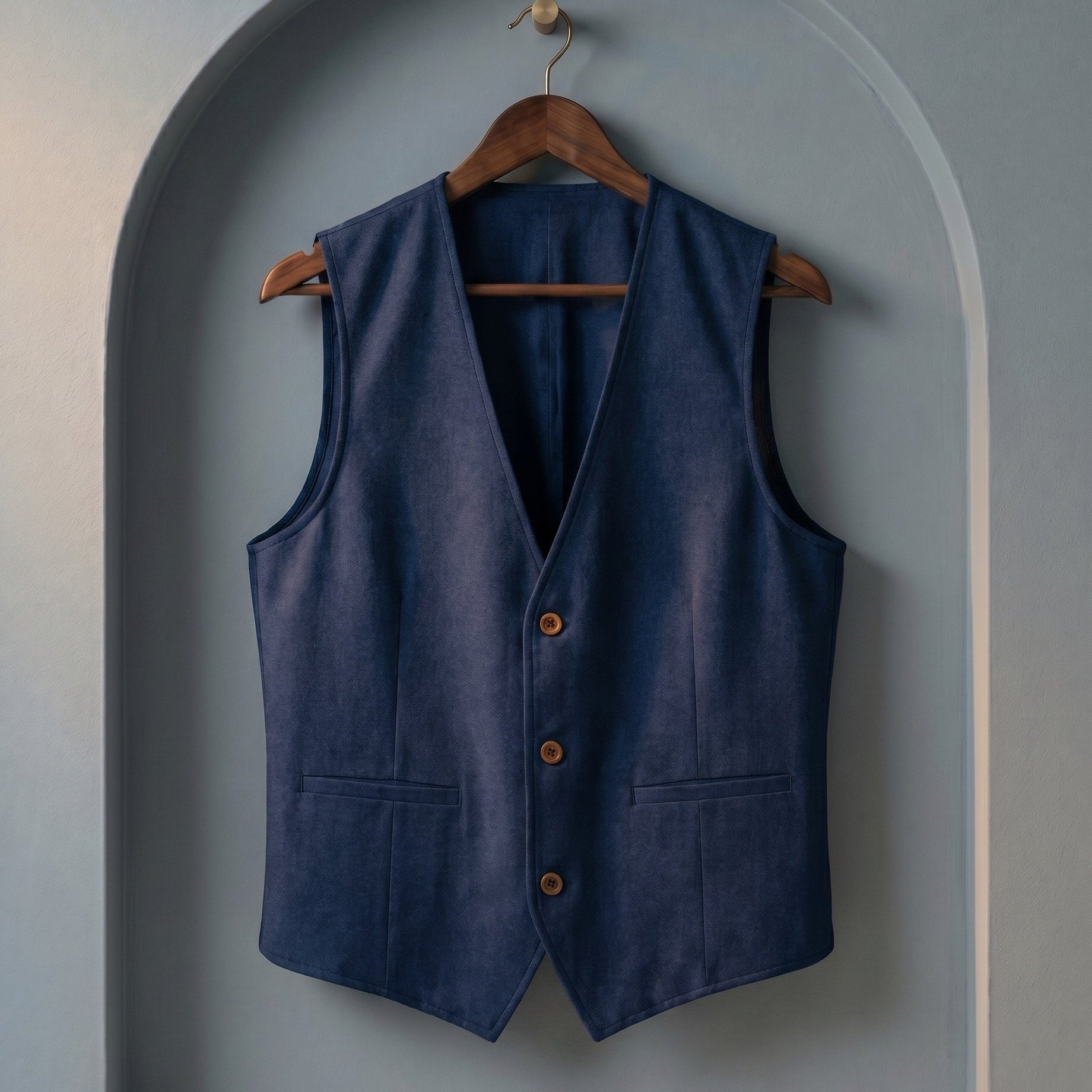 Harrington Oxford | V Neck Waistcoat For Men