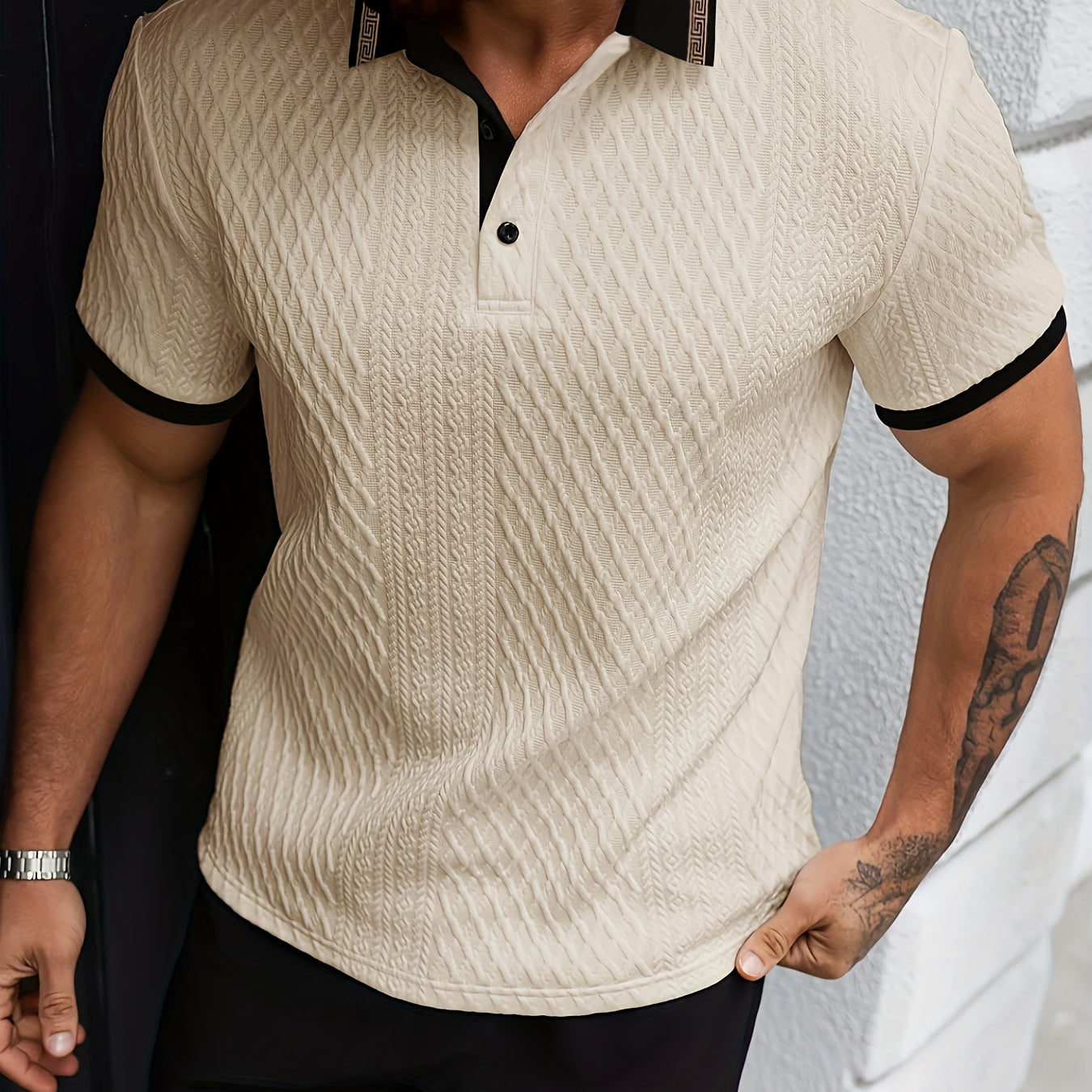 HARRINGTON OXFORD | COLORBLOCK POLO SHIRT FOR MEN