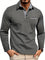 Harrington Oxford | Men’s Long Sleeve Summer Polo Shirt Harrington Oxford