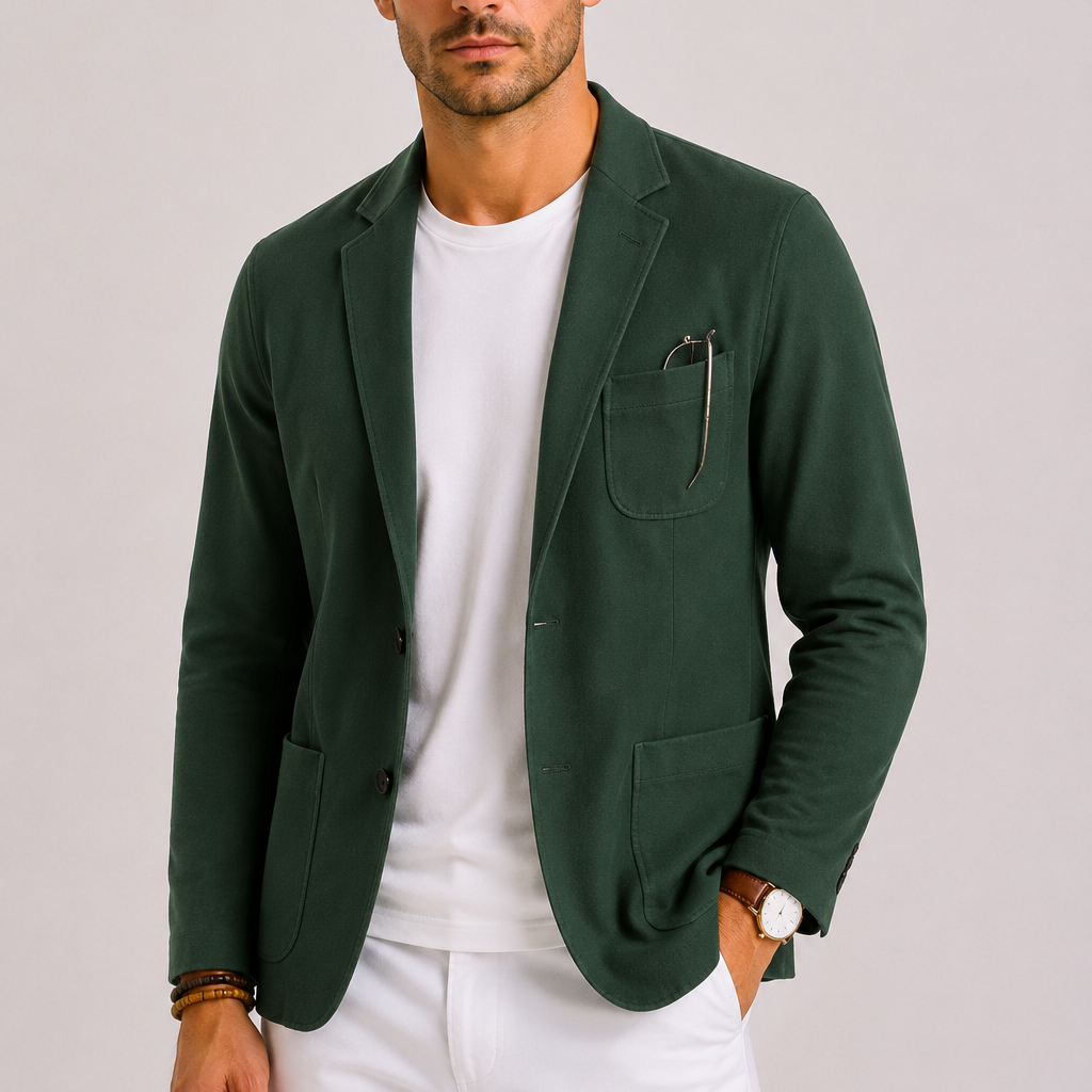 HARRINGTON OXFORD | MODERN SLIM-FIT BLAZER FOR MEN