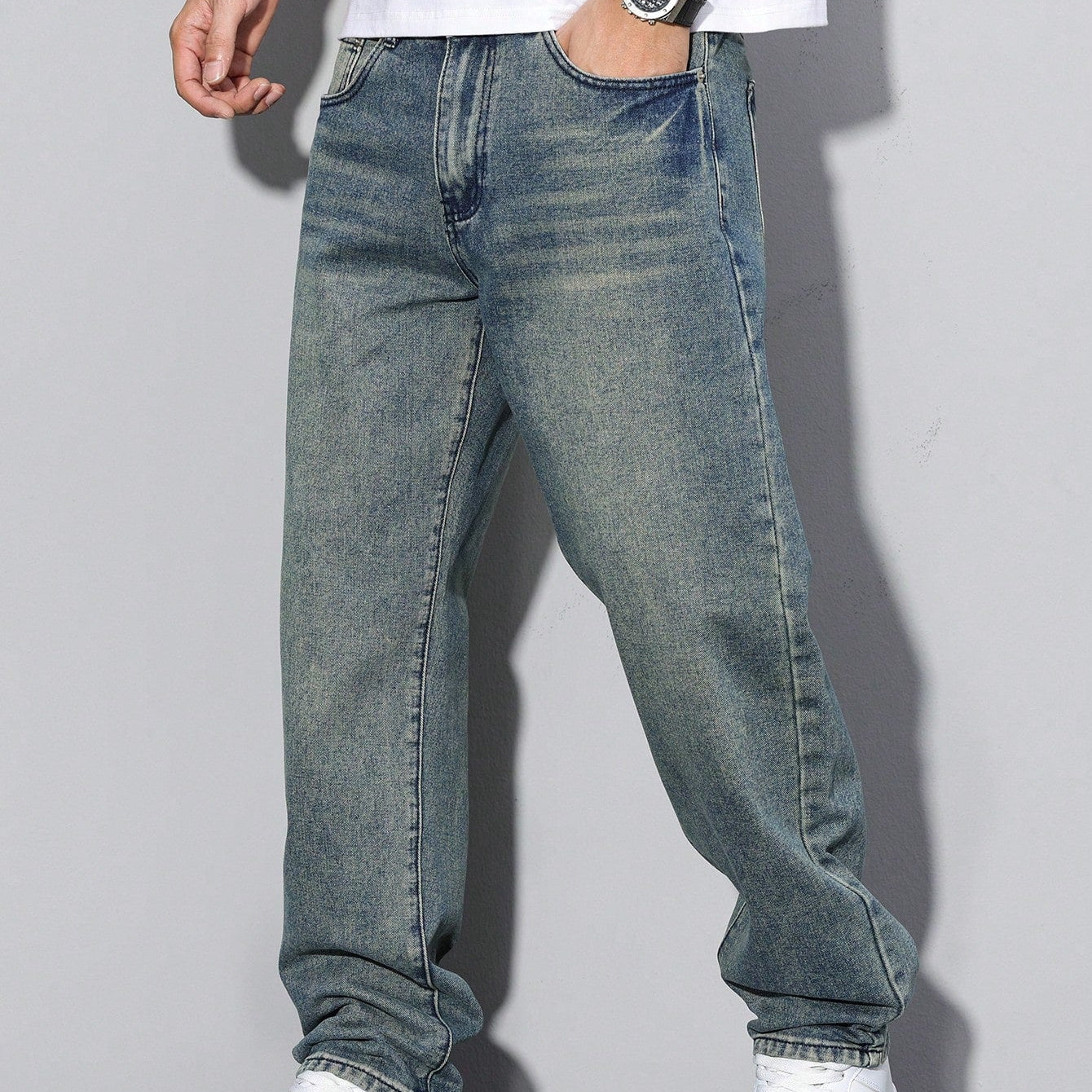 HARRINGTON OXFORD | BAGGY JEANS FOR MEN