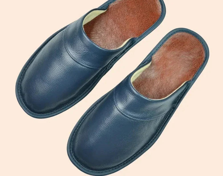 Warm Comfort House Slippers Winter Indoor Shoes For Men