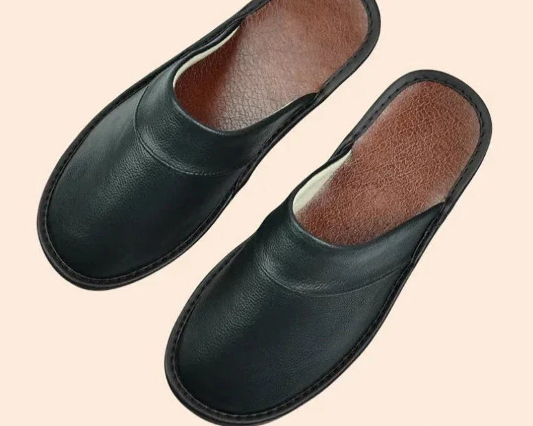 Warm Comfort House Slippers Winter Indoor Shoes For Men