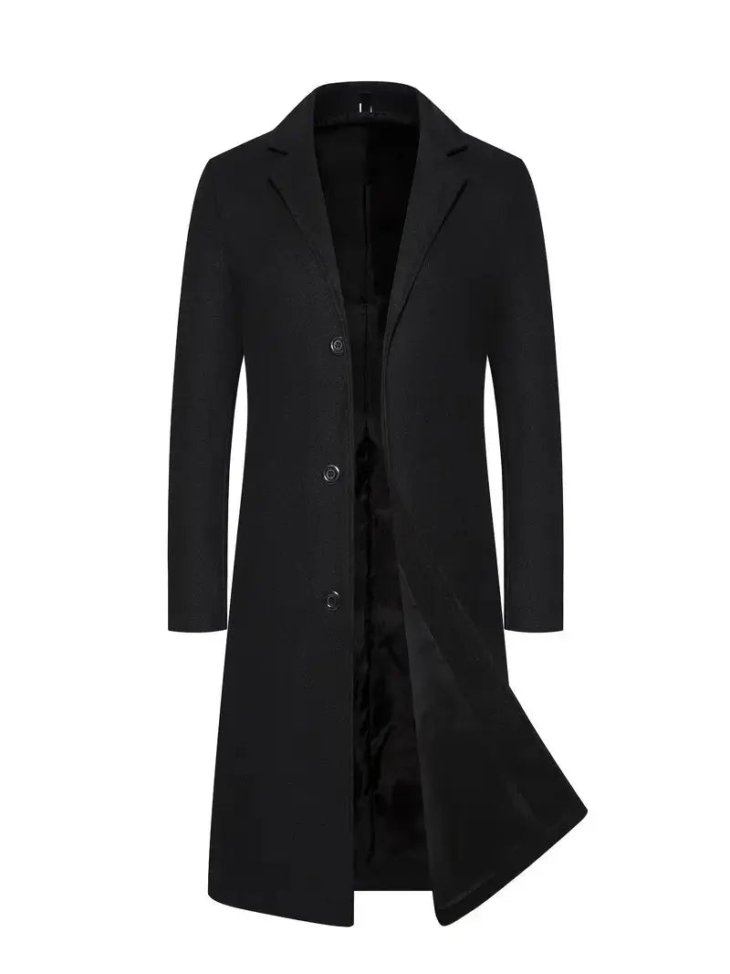 Harrington Oxford | Men’s Classic Long Overcoat Harrington Oxford