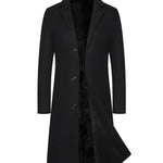 Harrington Oxford | Men’s Classic Long Overcoat Harrington Oxford
