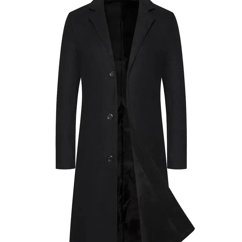Harrington Oxford | Men’s Classic Long Overcoat Harrington Oxford