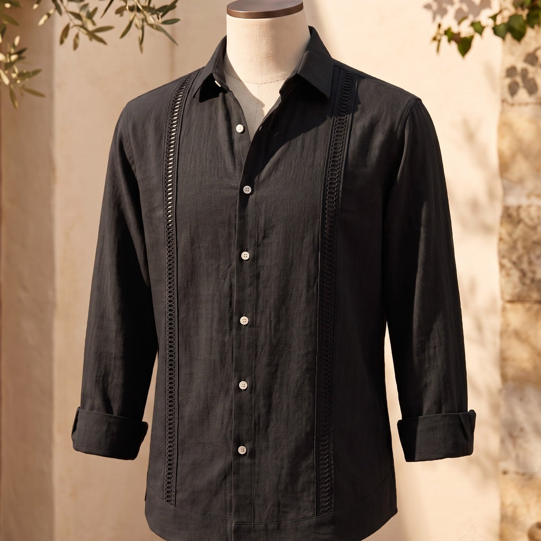 Harrington Oxford | Embroidered Short Sleeve Shirt For Men
