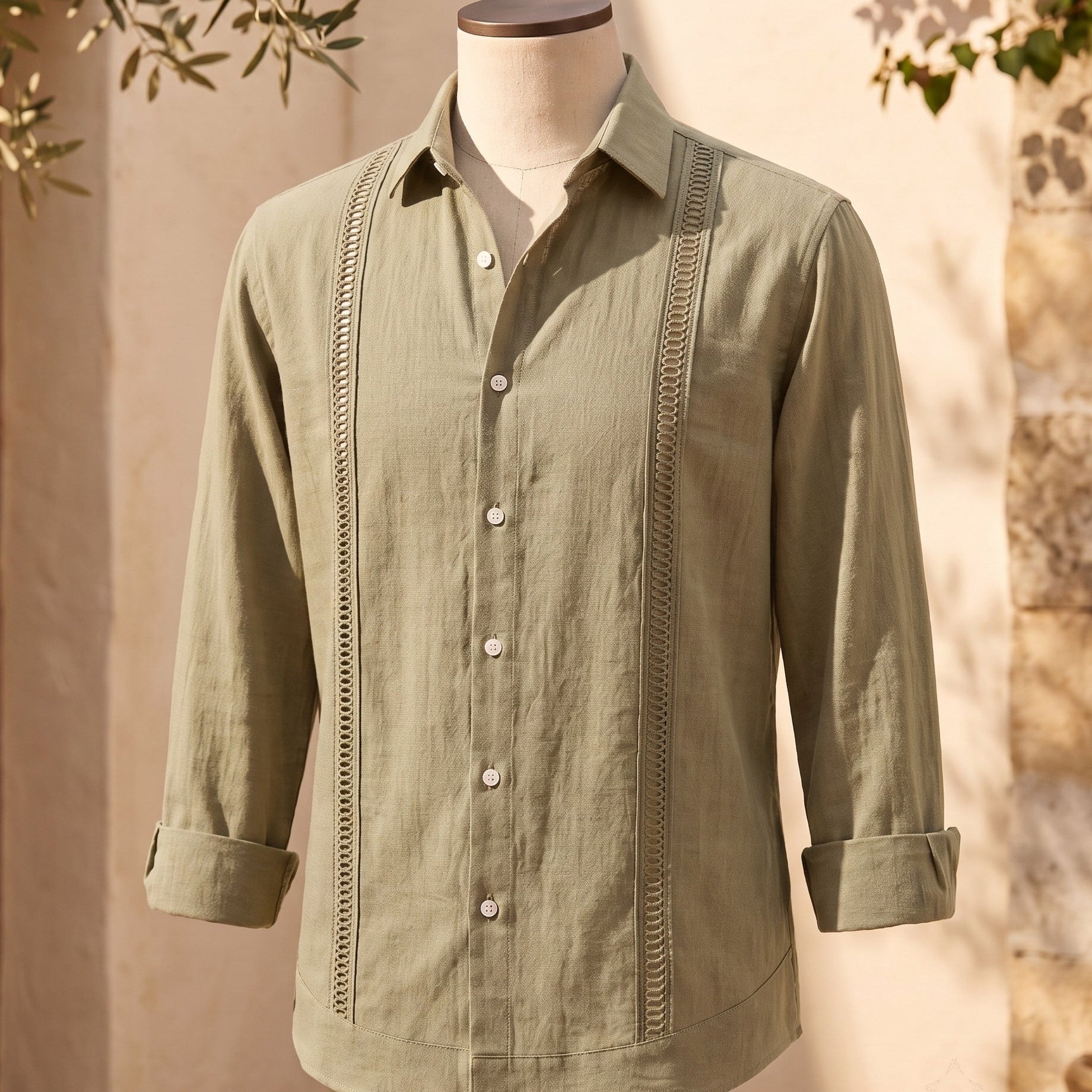 Harrington Oxford | Embroidered Short Sleeve Shirt For Men