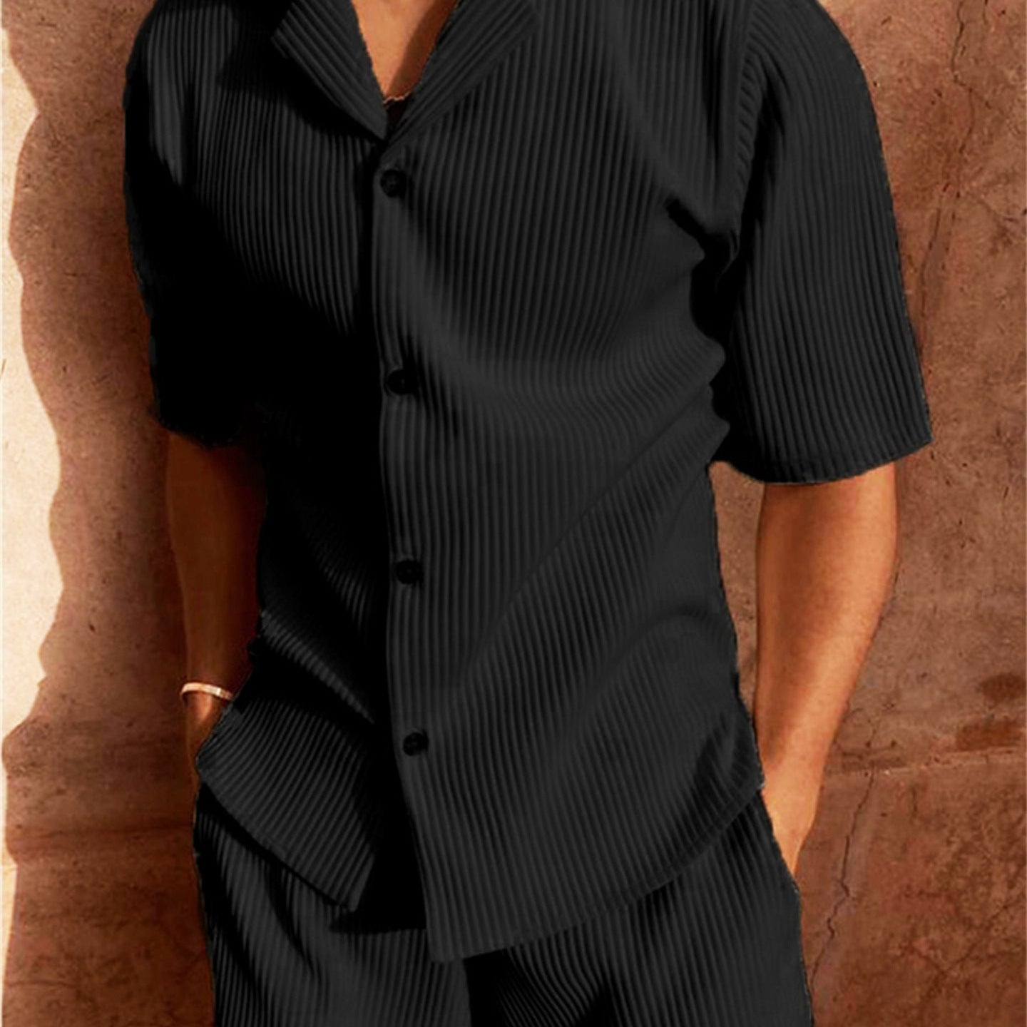 HARRINGTON OXFORD | SUMMER SHIRT AND SHORTS SET FOR MEN