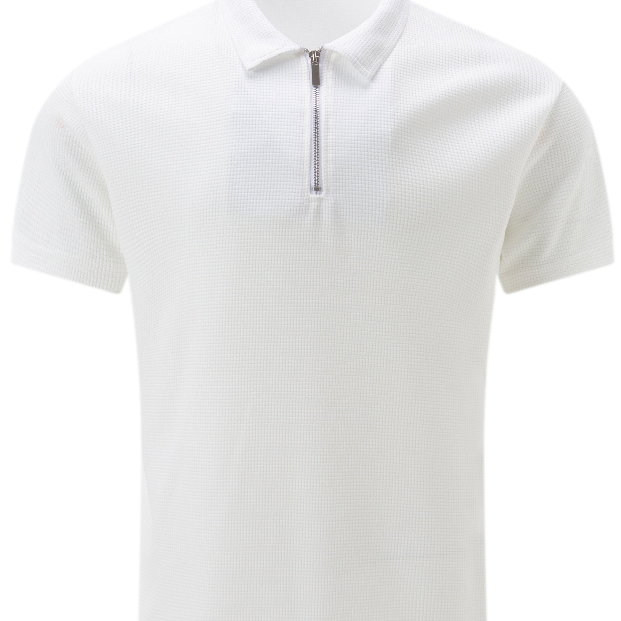 Harrington Oxford | Zip Polo Shirt For Men