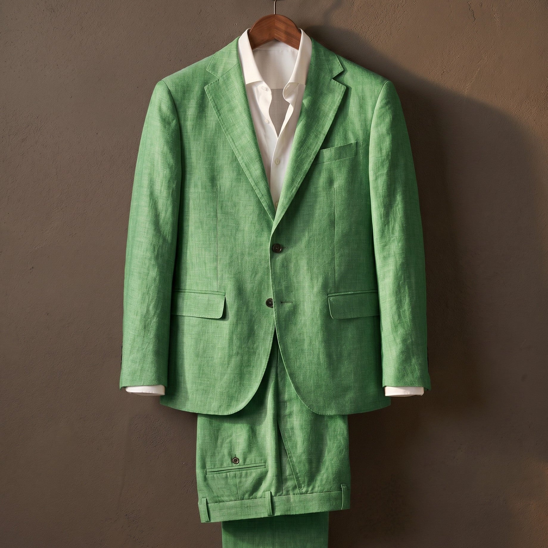 Harrington Oxford | Linen Blend Suit For Men