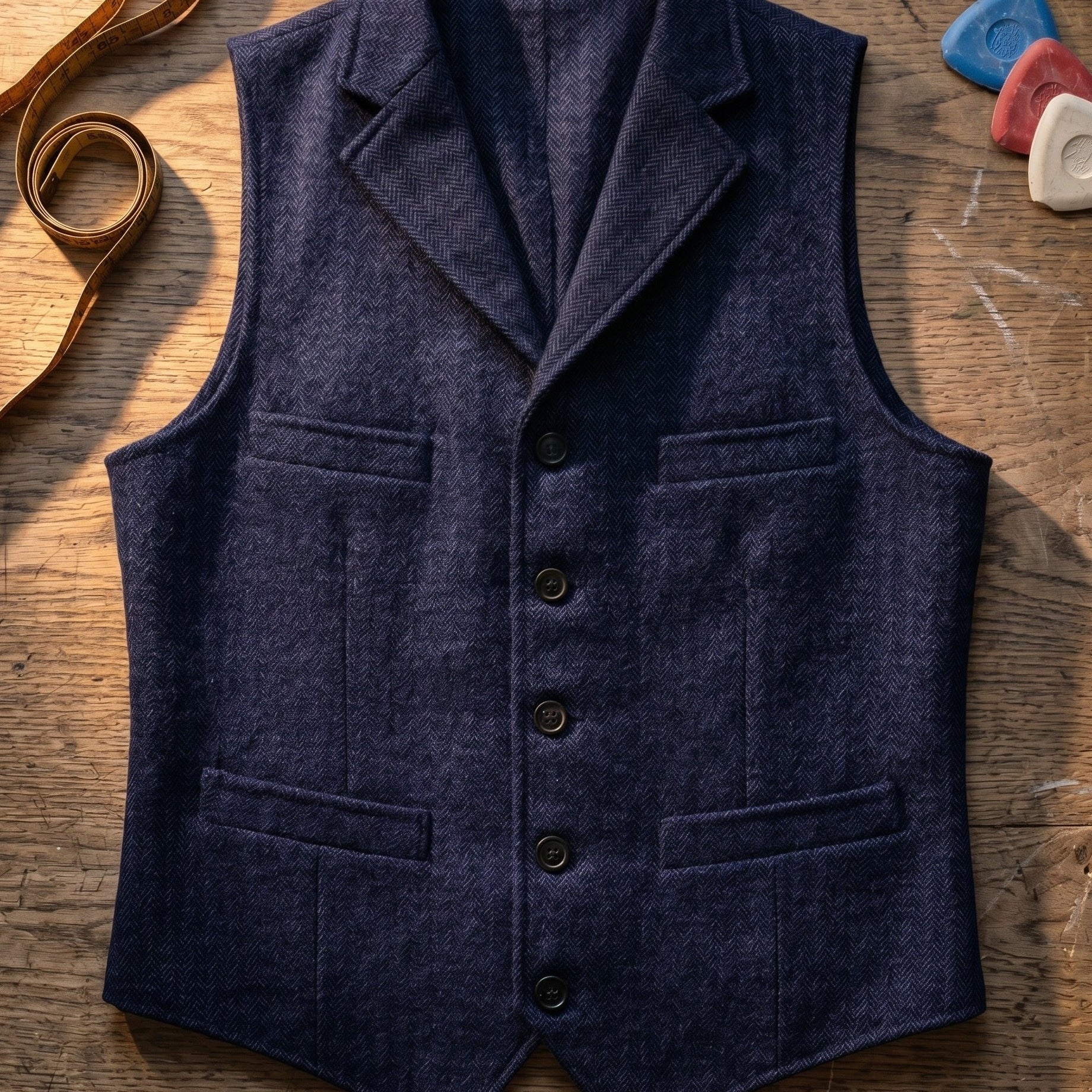 Harrington Oxford | Herringbone Utility Jacket For Men