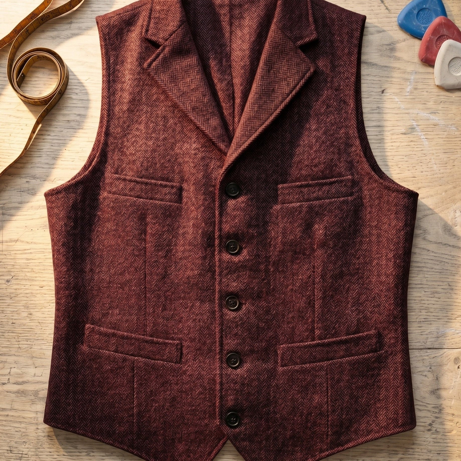 Harrington Oxford | Herringbone Utility Jacket For Men