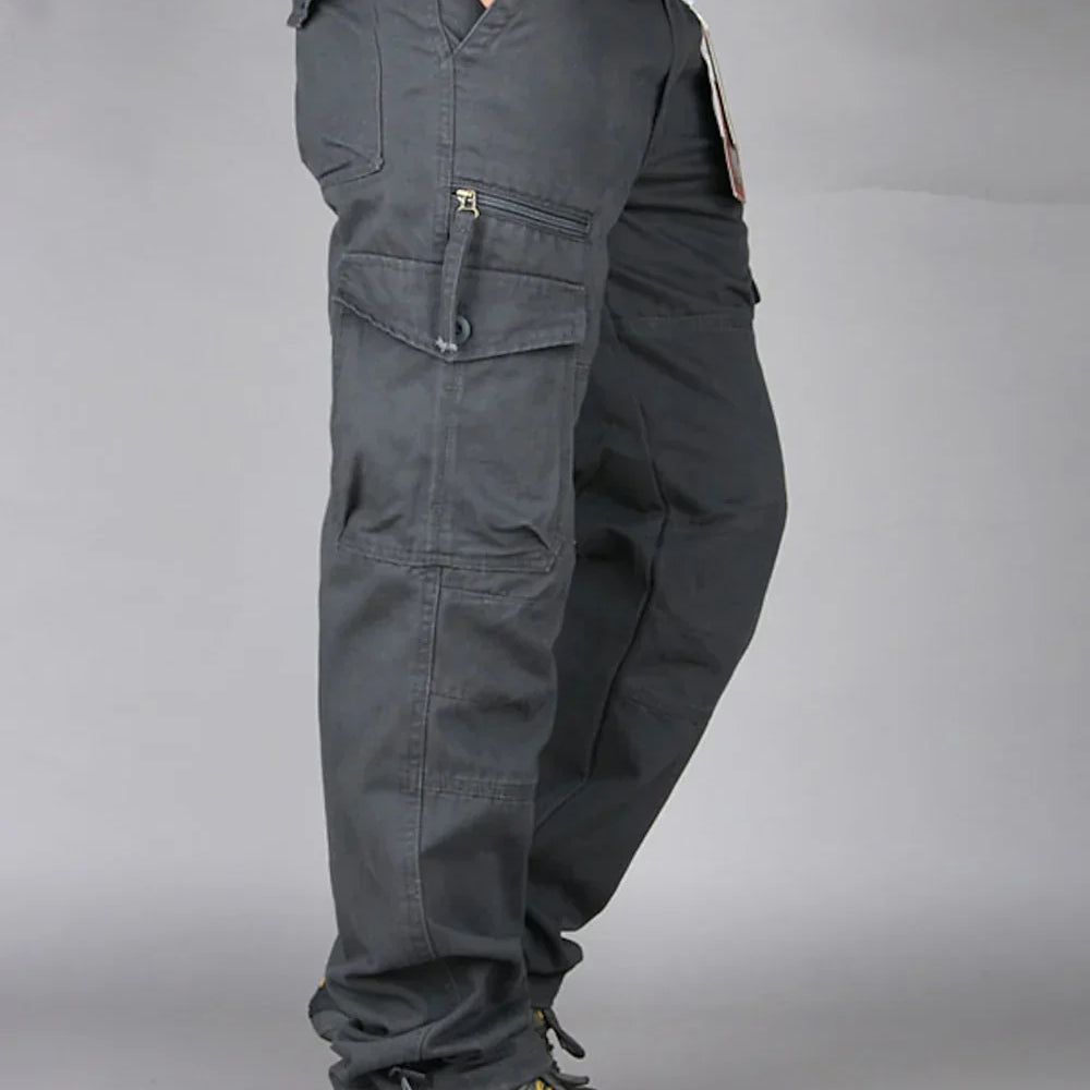 HARRINGTON OXFORD | BAGGY CARGO PANTS FOR MEN