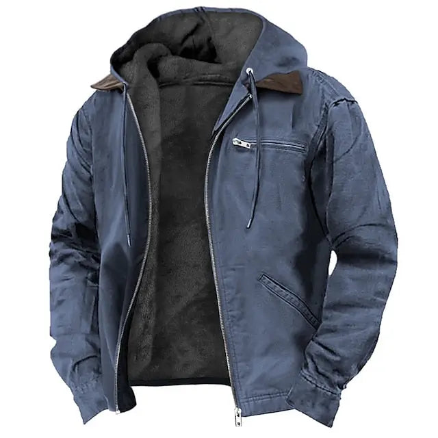 Harrington Oxford | Men’s Lined Hooded Winter Jacket Harrington Oxford