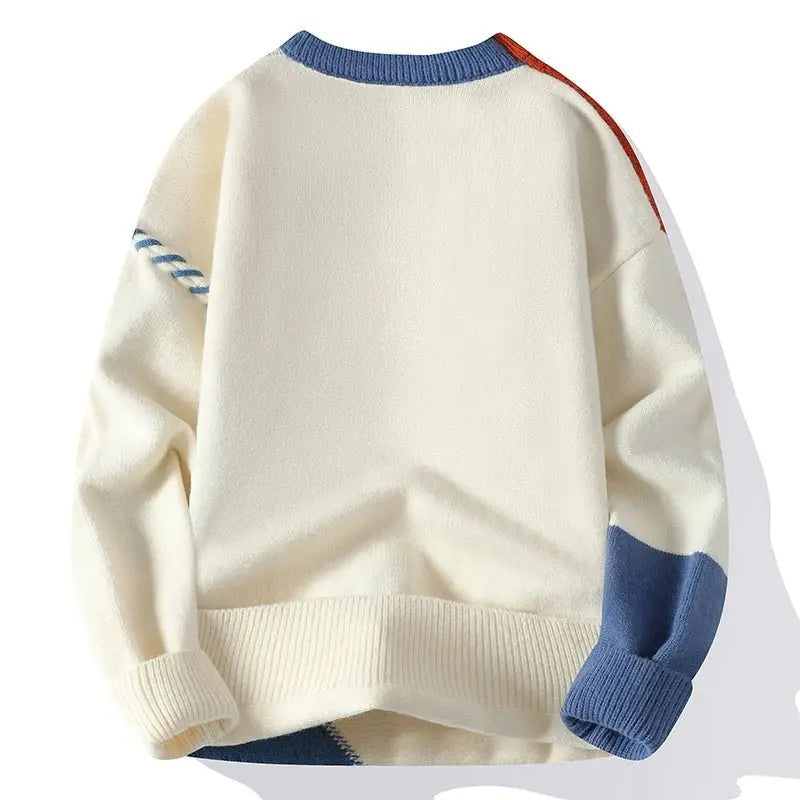Harrington Oxford | Men’s Color Block Knit Sweater Harrington Oxford
